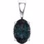 85859:110:P 14kt White Chatham® Created Alexandrite Pendant