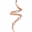 85964:106:P 14kt Rose 1/2 CTW Diamond 3-Stone Pendant