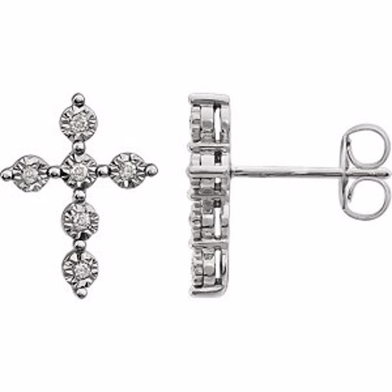 651614:60000:P 14kt White 1/10 CTW Diamond Earrings