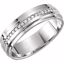 122254:6006:P Platinum 1/3 CTW Diamond Band Size 11