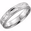 51326:114:P Platinum 5mm Hand-Engraved Band Size 14