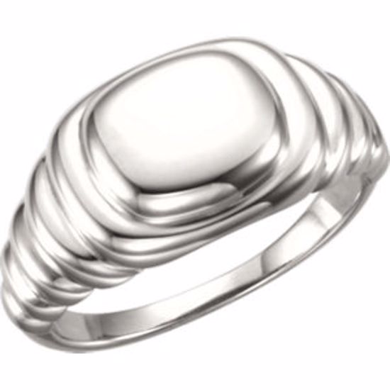 51414:104:P Continuum Sterling Silver Freeform Ring