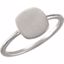51405:1001:P 14kt Yellow Cushion Engravable Ring 