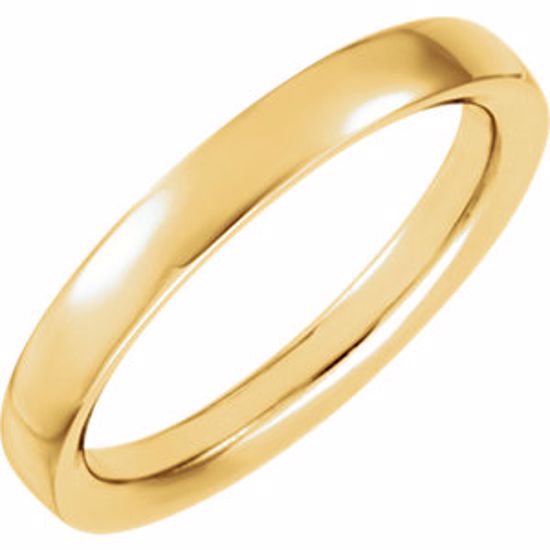51339:147:P 14kt Yellow 4mm Design Band Size 11.5