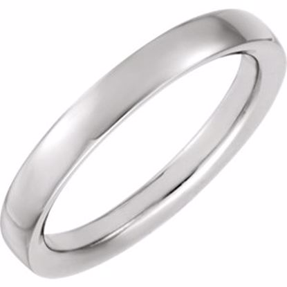 51339:149:P Platinum 4mm Design Band Size 11.5