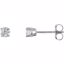 1874:60057:P 14kt Rose 1/3 CTW Diamond Earrings