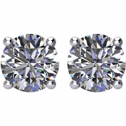 1874:60069:P 14kt Rose 1 1/2 CTW Diamond Earrings