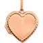 86189:1001:P 14kt Yellow Heart Rope Design Locket