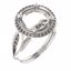 71742:337:P Platinum  10mm Round Ring Mounting
