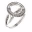 71742:419:P 14kt Rose  11x9mm Oval Ring Mounting