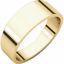 FT11:2034:P 10kt Yellow 7mm Flat Tapered Band