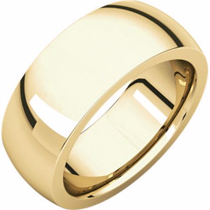 IRH12:2002:P 10kt Yellow 5 mm Heavy comfort Fit Band