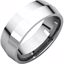 KER8.5:4750:P Continuum Sterling Silver 7mm Knife Edge Comfort Fit Band
