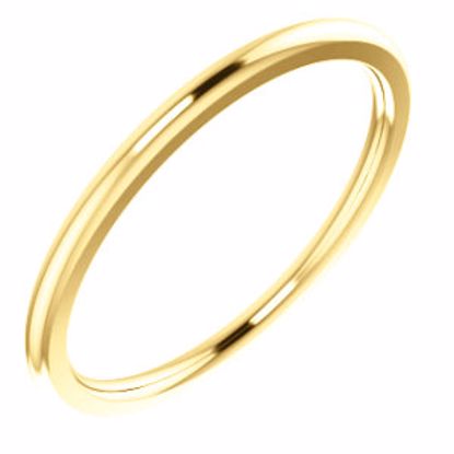IR8.5:924:P 14kt Yellow 1.5mm Comfort Fit Band