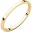 F6.5:913:P 14kt Yellow 1.5mm Flat Band