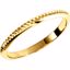 121932:104:P 14kt Yellow 2mm Design Band Size 5