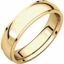 IRE10.5:186:P 14kt Yellow 5mm Comfort Fit Edge Band 