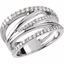 71779:6003:P Platinum Aquamarine, London Blue Topaz & 1/8 CTW Diamond Ring