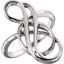 51521:101:P 14kt White Freeform Ring