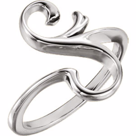 51522:105:P Platinum Freeform Ring