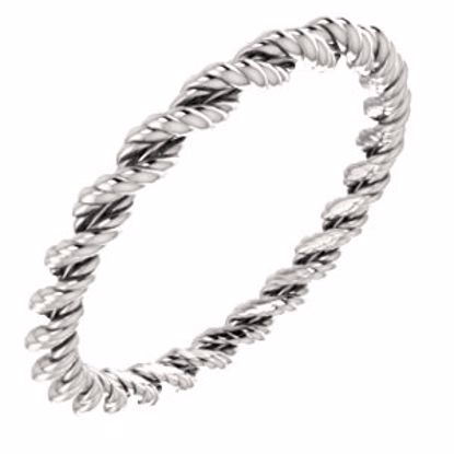 51566:4065:P Platinum Band Size 6.5