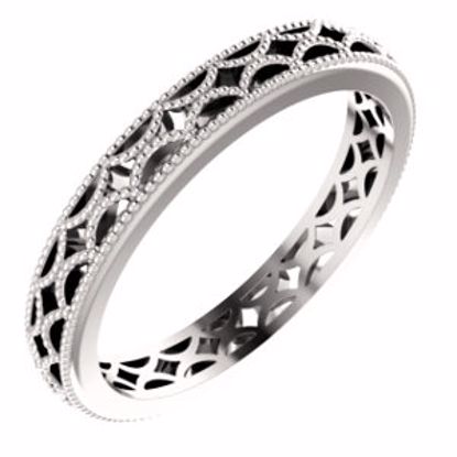 51580:305:P 14kt Rose 3mm Band Size 5