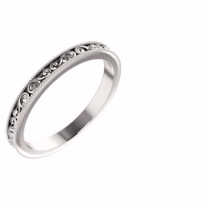 51581:307:P 14kt Rose 2.5mm Band Size 7