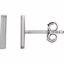122107:60900:P 14kt White 1 3/8 CTW Diamond Square Eternity Band Size 7