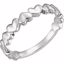 51575:104:P Platinum Heart Ring
