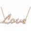 651939:60001:P 14kt Rose 1/5 CTW Diamond 18" Necklace