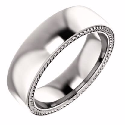 51578:7055:P 14kt Rose 5mm Band Size 5.5