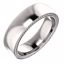 51578:805:P Platinum 5mm Band Size 5