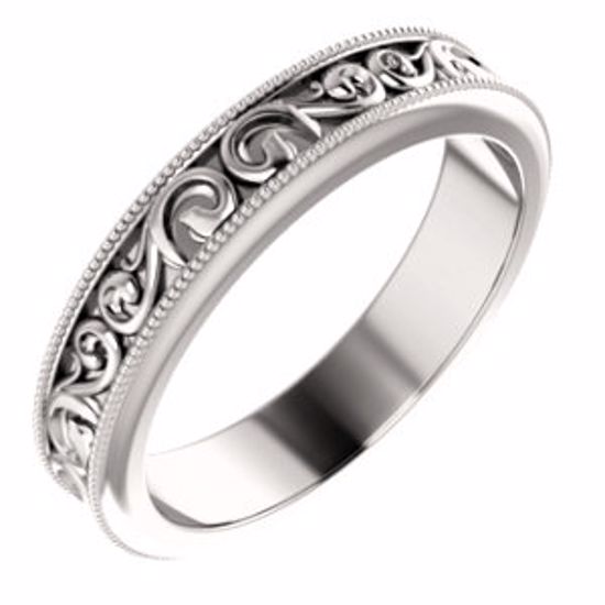 51581:131:P 14kt Rose 2.5mm Band Size 7.5