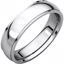 IRE9.5:185:P Platinum 5mm Comfort Fit Edge Band 