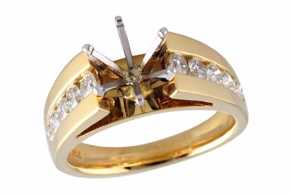 D060-32324_Y D060-32324_Y - 14KT Gold Semi-Mount Engagement Ring