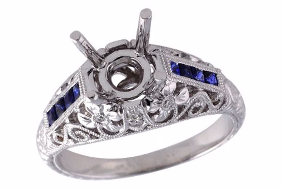 A239-42324_W A239-42324_W - 14KT Gold Semi-Mount Engagement Ring