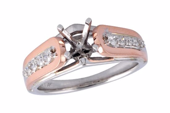 A240-35933_TR A240-35933_TR - 14KT Gold Semi-Mount Engagement Ring