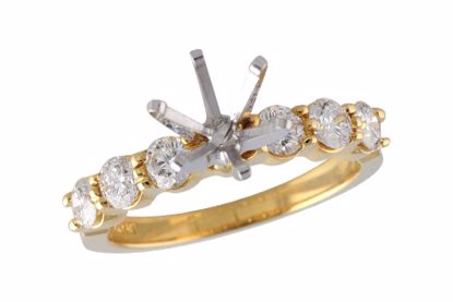 D060-33187_Y D060-33187_Y - 14KT Gold Semi-Mount Engagement Ring