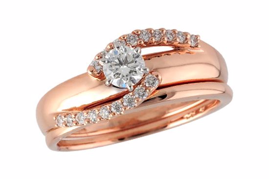 B237-62288_P B237-62288_P - 14KT Gold Two-Piece Wedding Set