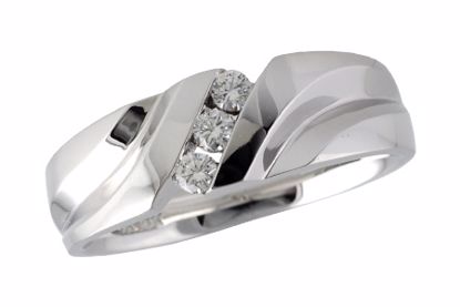 L147-58687_W L147-58687_W - 14KT Gold Mens Wedding Ring