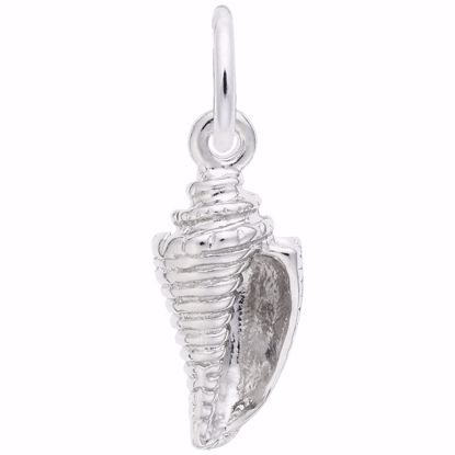 Picture of Shell Charm Pendant - Sterling Silver