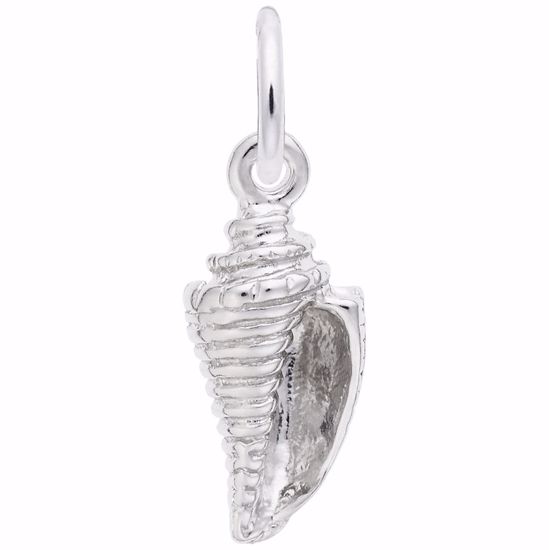 Picture of Shell Charm Pendant - Sterling Silver