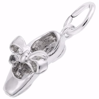 Picture of Tap Shoe Charm Pendant - Sterling Silver